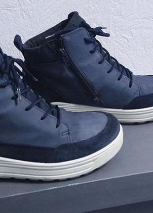 Ботинки ecco urban snowboarder 40 размера с gore-tex на стопу 25 см