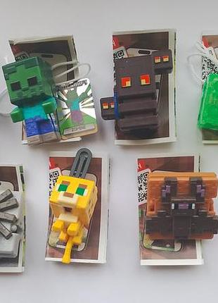 Фигурки киндер джой майнкрафт kinder joy minecraft