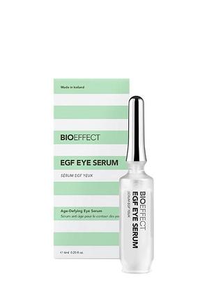 Омолоджуюча сиворотка для шкіри навколо очей bioeffect egf eye serum 6ml