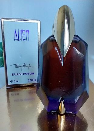 Alien thierry mugler миниатюра  6мл оригинал франция