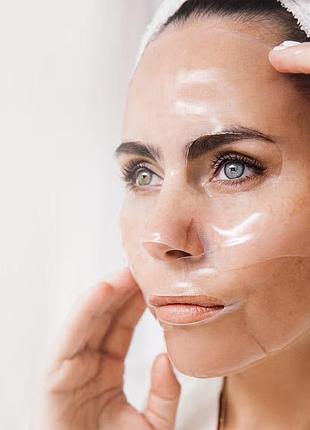 Bioeffect imprinting hydrogel mask маска для обличчя, зволожувальна й живильна 25g 4