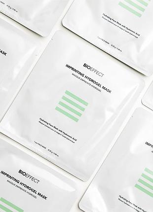 Bioeffect imprinting hydrogel mask маска для обличчя, зволожувальна й живильна 25g 7