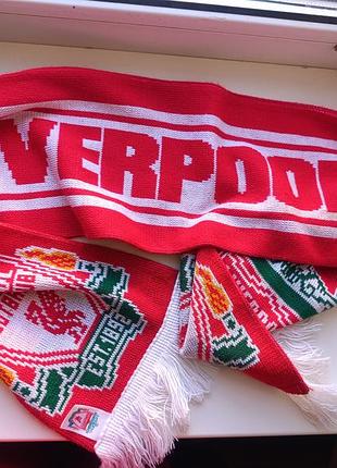 Шарф болельщика футбол liverpool