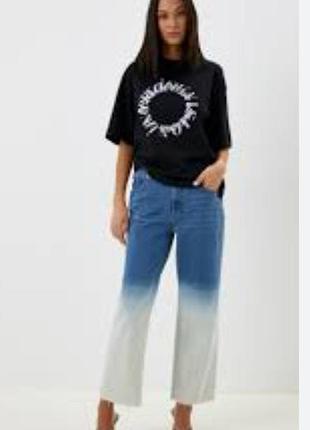 Кежуальні джинси з необробленим низом