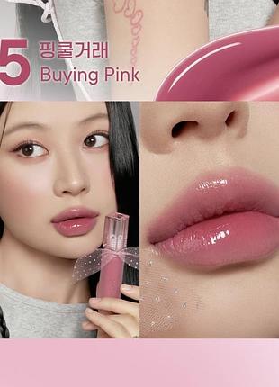 Peripera water bare tint 15 buying pink тінт для губ рожевий корейський