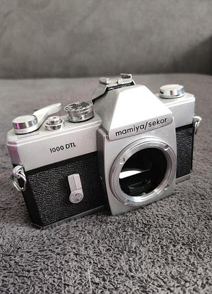 Камера mamiya/sekor 1000 dtl — японська легенда з подвійною експонометрією