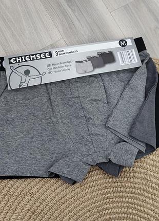 Боксеры мужские chiemsee 3 шт в упаковке, хлопок, размер м