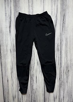 Nike спортивные штаны оригинал чёрные s размер