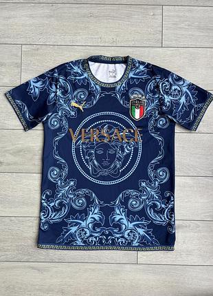 Футбольна футболка джерсі італія версаче italy puma x versace football soccer jersey m розмір