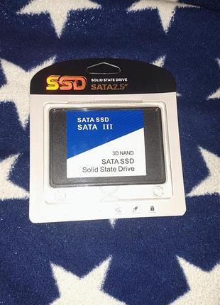 Жесткий диск ssd 2 тб 2.5" sata-iii 550 мб/с. 3d nand