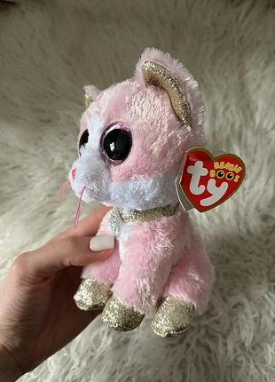 Детская игрушка котик ty 3