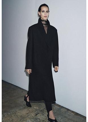 Пальто zara 75% шерсті оригінал