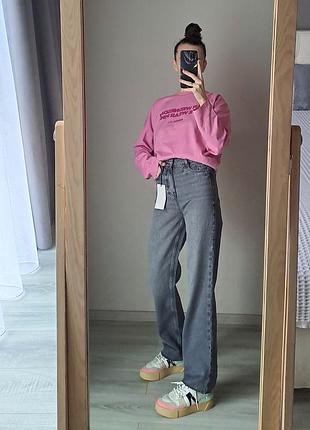 Джинсы zara straight зара,размер 32, 34