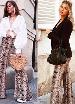 Брюки палаццо in the style