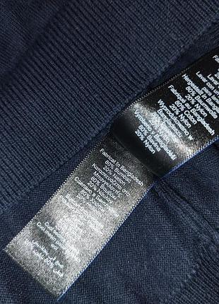 Гольф водолазка под горло темно синий для мужчины 8