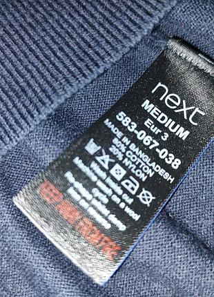 Гольф водолазка под горло темно синий для мужчины 7