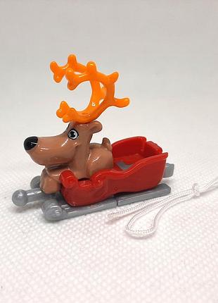 Игрушка kinder surprise christmas 2020/2021 vv268 reindeer Северный олень