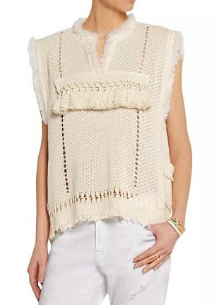 Isabel marant, вʼязаний топ, віскоза, котон, оригінал