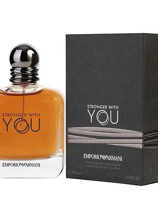 Туалетная вода мужская giorgio armani emporio stronger with you, 100 мл