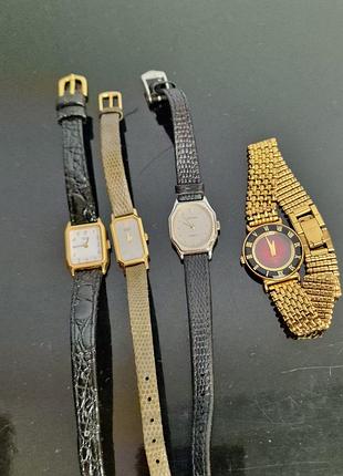 Лот вінтажних жіночих годинників (4 шт.) — seiko, bulova, jowissa. оригінал