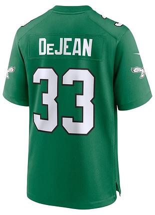 Men's nike cooper dejean kelly green philadelphia eagles alternate game jersey