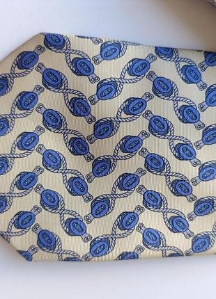 Шелковый галстук морские блоки с веревками. яхта