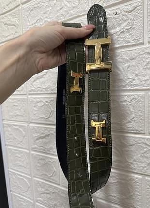 Шкіряний ремінь під hermes