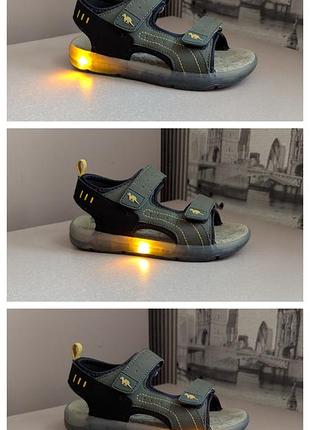 Босоніжки сандалі bluebox (29) на хлопчика з підсвіткою