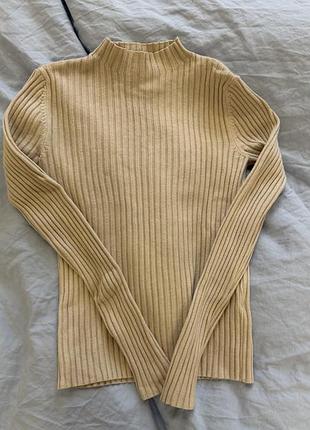 Водолазка бежева