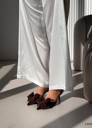 🔥туфлі жіночі jery шоколад, екозамша