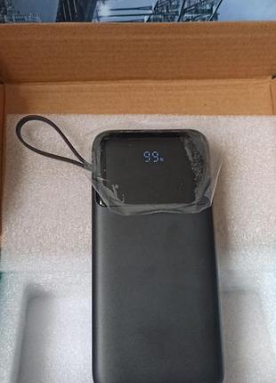 Павербанк на 20 000 mah и кабель питания для интернета