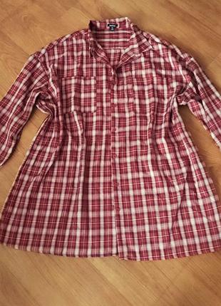 Халат в клітинку для дому 14 р.