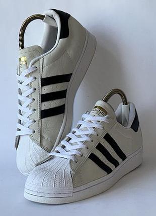 Кроссовки кожаные adidas superstar 46 (29,5 см) оригинал