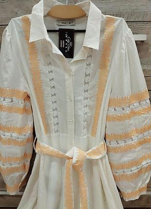 Нова вишита сукня