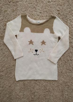 Светр для дівчинки на 4 роки