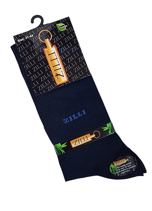 Мужские носки zilli, размер 41-44, синие