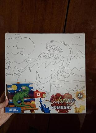 Картина, роспись на холсте, 31 на 31 см данко тус, украина