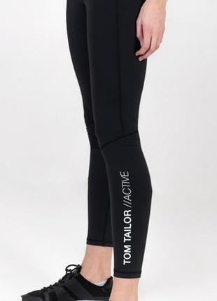 Женские спортивные леггинсы от бренда tom tailor из линейки active.