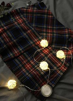 Міні спідниця у клітинку