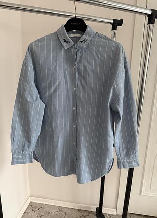 Сорочка джинсова zara