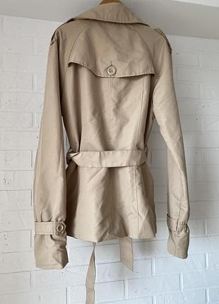 Тренч плащ вкорочений vero moda s 5
