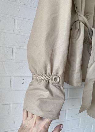 Тренч плащ вкорочений vero moda s 4