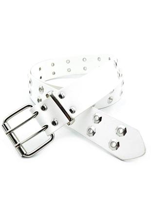 Женский ремень weatro 3,8 х 110 см белый zhkz-38cm-056