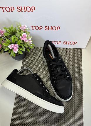 Оригинальные кроссовки кожаные timeberland