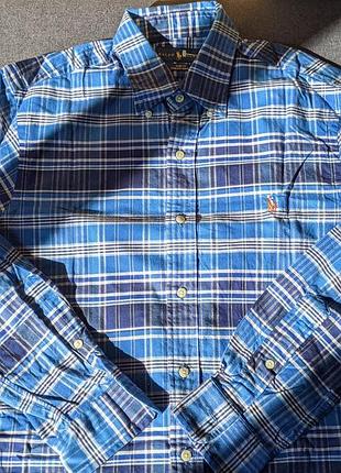 Премиальная мужская рубашка рубашка polo ralph lauren