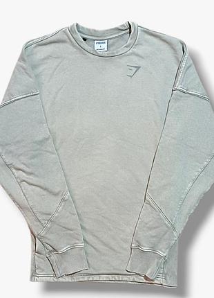 Свитшот gymshark logo oversize