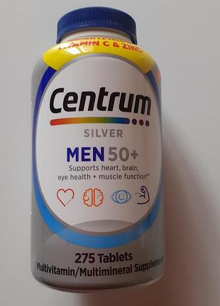 Витаминно-минеральный комплекс для мужчин в возрасте 50+ centrum silver men 50+