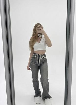 Джинси графітного кольору