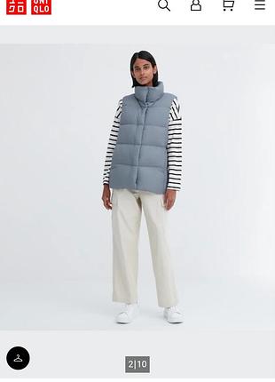 Жилет наповнення пух