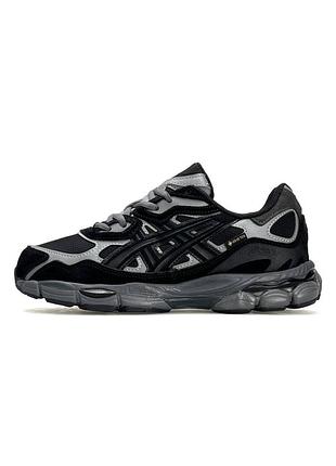 Мужские кроссовки asics gel-nyc#x black grey